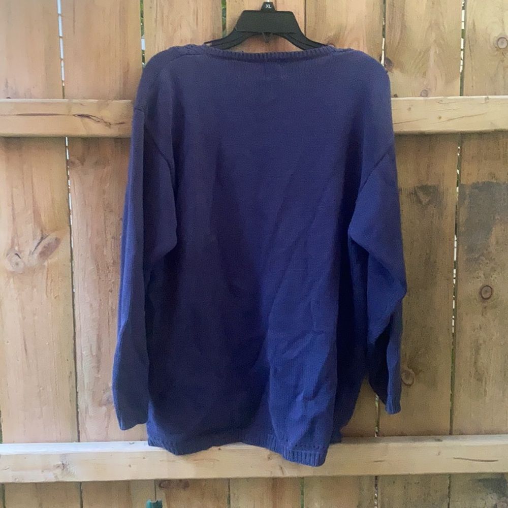 Gap navy blue sweater sz. L - Picture 4 of 4